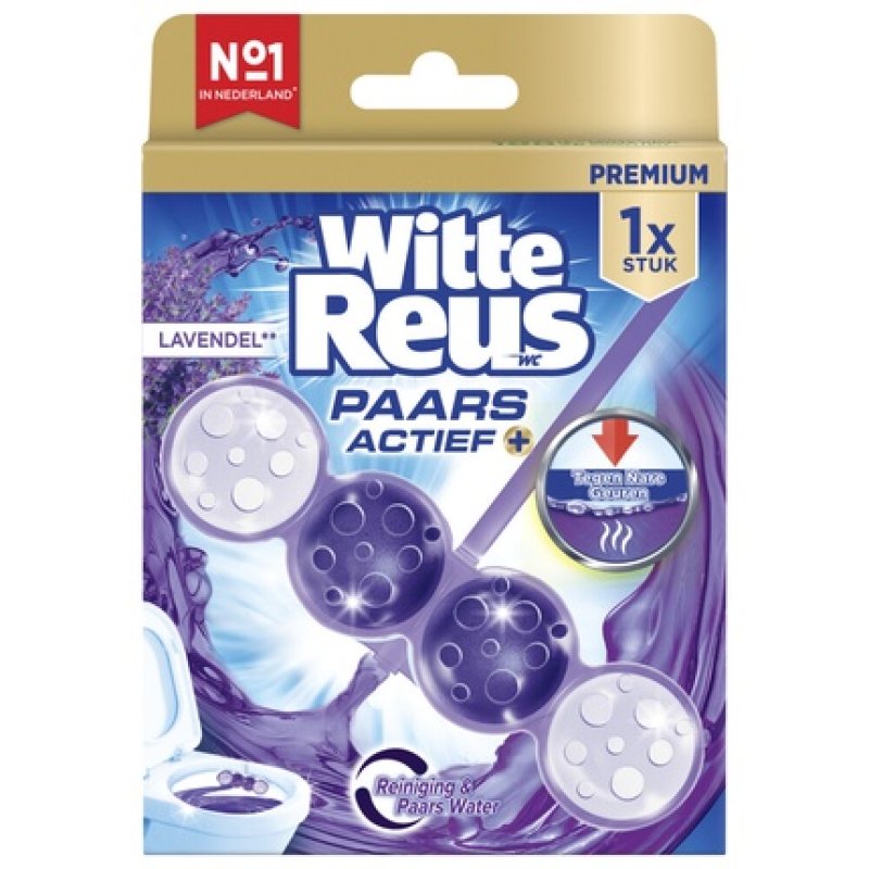 Witte Reus Toilet Block Purple Active