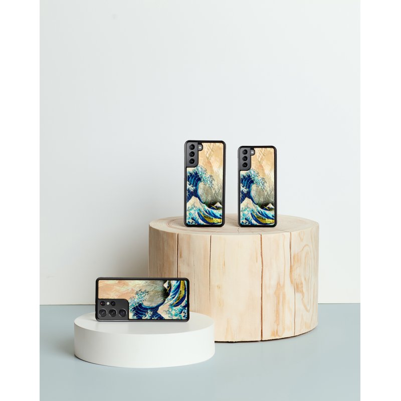 iKins case for Samsung Galaxy S21+ great wave off