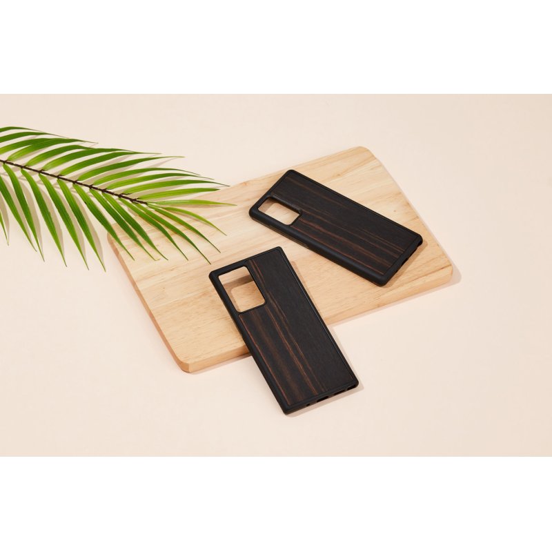 MAN&WOOD case for Galaxy Note 20 ebony black