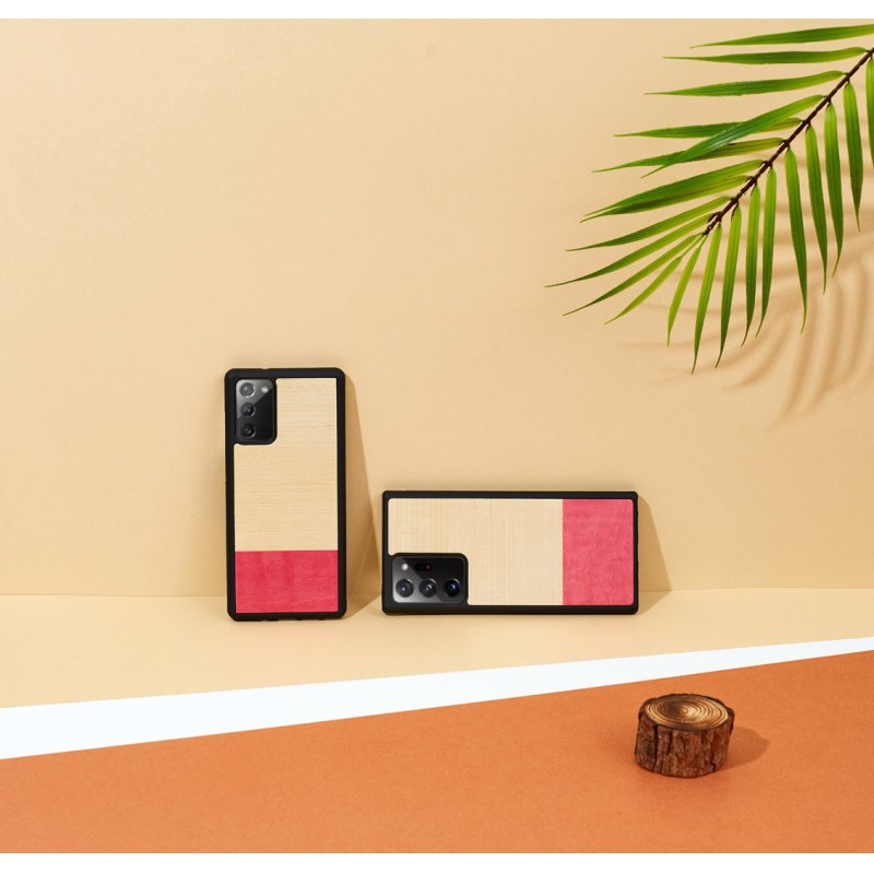 MAN&WOOD case for Galaxy Note 20 miss match black