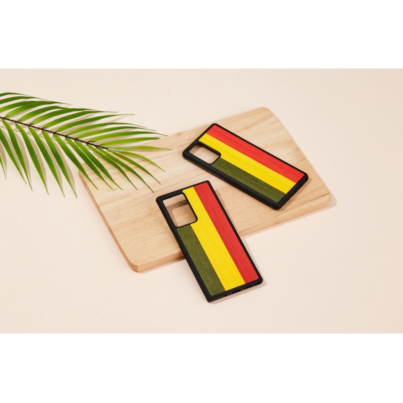 MAN&WOOD case for Galaxy Note 20 reggae black