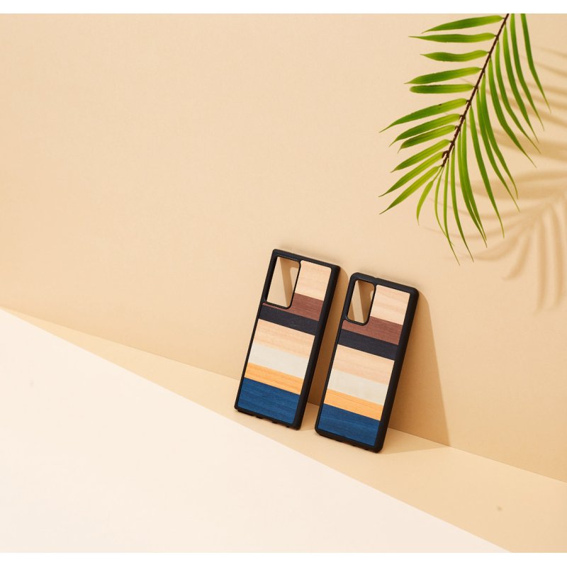 MAN&WOOD case for Galaxy Note 20 province black