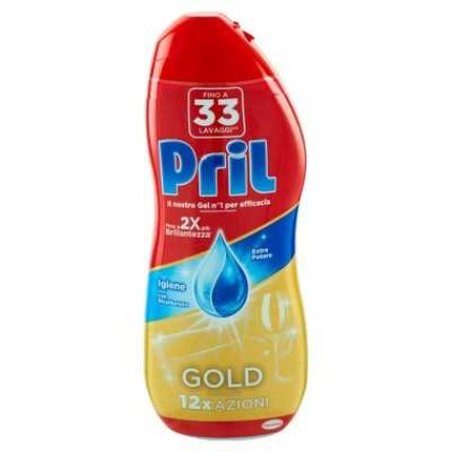 Pril Dishwashing Gold Gel 600ml Hygiene Bicarbonate