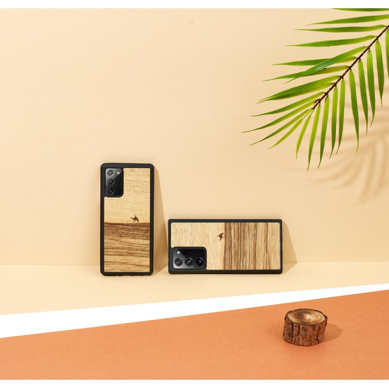 MAN&WOOD case for Galaxy Note 20 Ultra terra black