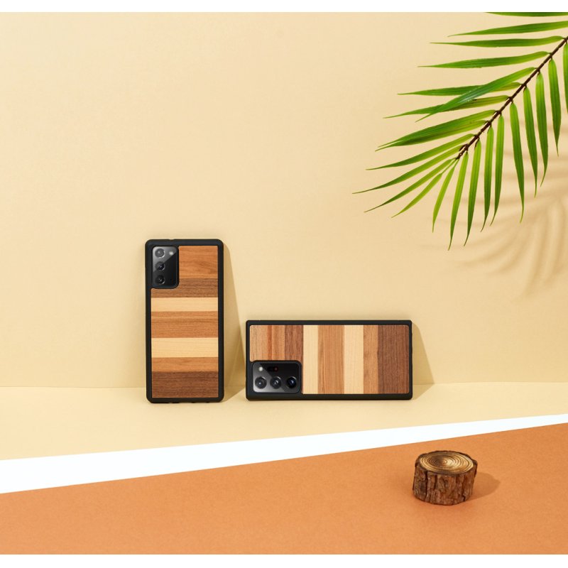 MAN&WOOD case for Galaxy Note 20 Ultra sabbia black