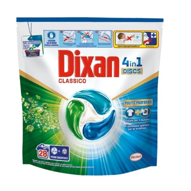 Dixan Discs 4in1 Classic 28 Washes