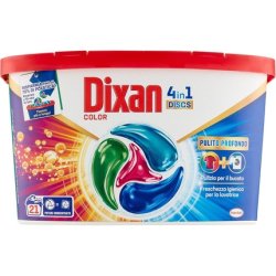 Dixan Washing Machine Detergent Discs Color 21 Washes