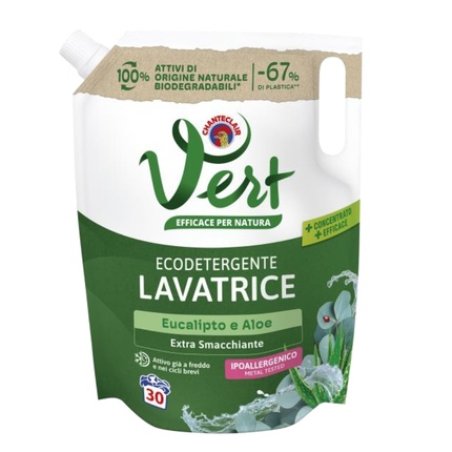 Chanteclair Green Laundry Detergent Pack 12 Liters X 30 Eucalyptus And Aloe