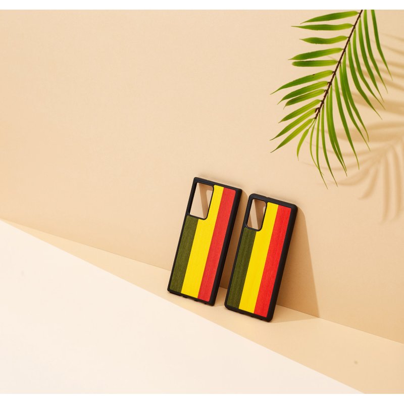 MAN&WOOD case for Galaxy Note 20 Ultra reggae black