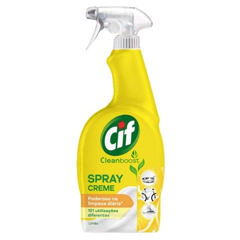 Cif Lemon Cleaning Cream Spray 750 Ml