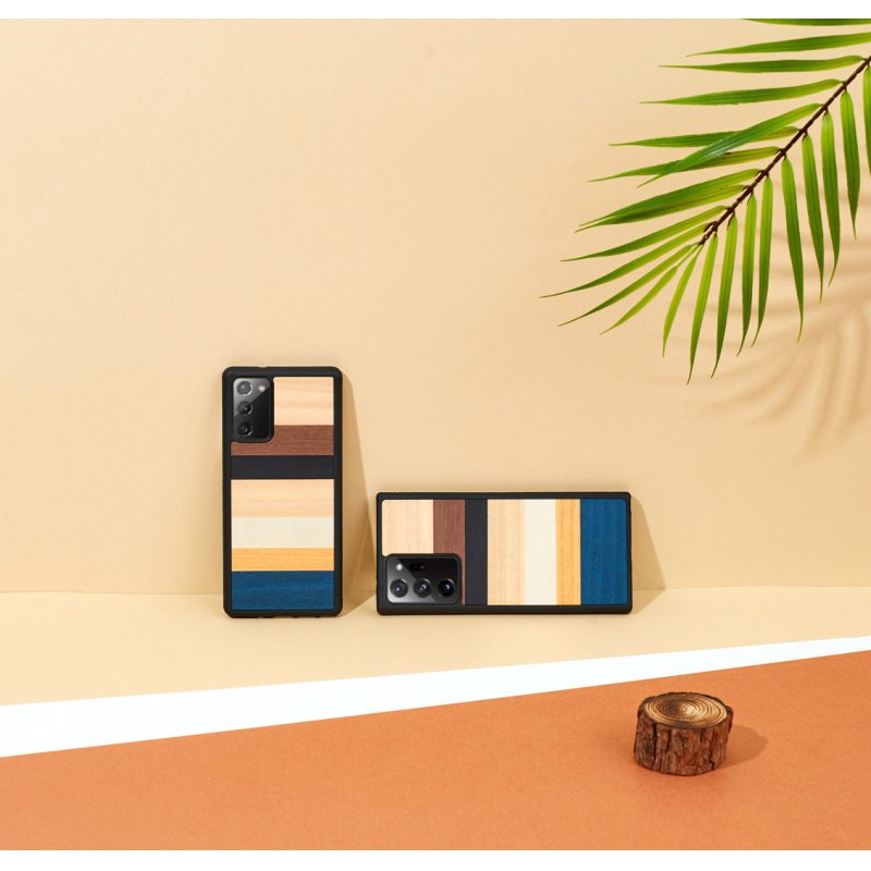 MAN&WOOD case for Galaxy Note 20 Ultra province black