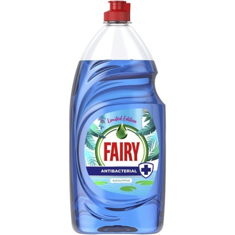 Fairy Antibacterial Washing Up Liquid Eucalyptus 820 Ml