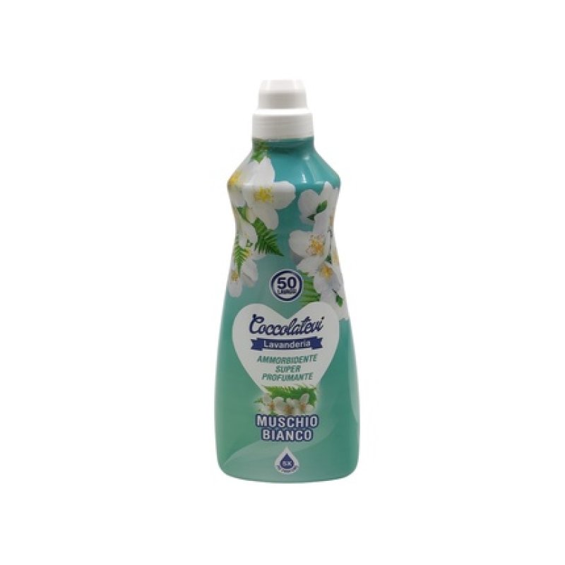 Coccolatevi Fabric Softener 1250 Ml X 50 Washes White Musk