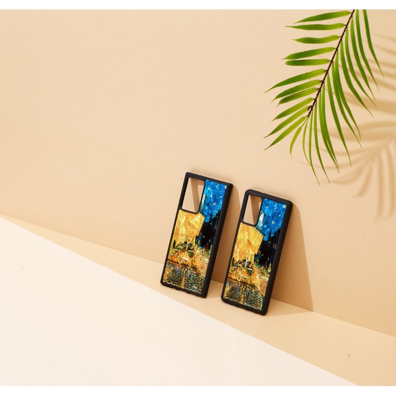 iKins case for Samsung Galaxy Note 20 cafe terrace black