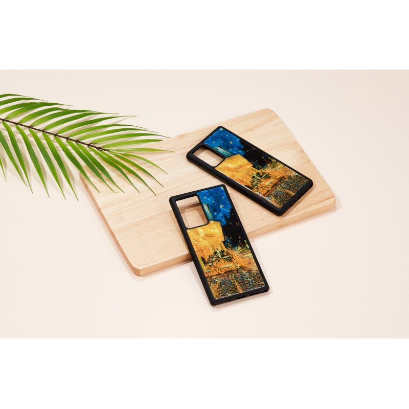 iKins case for Samsung Galaxy Note 20 cafe terrace black