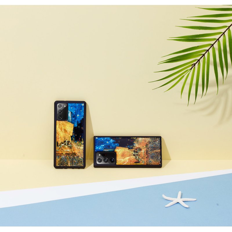 iKins case for Samsung Galaxy Note 20 cafe terrace black