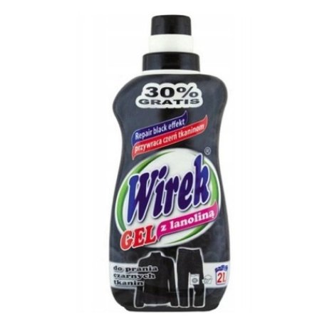 Wirek Black Lanolin Laundry Gel 1 Liter