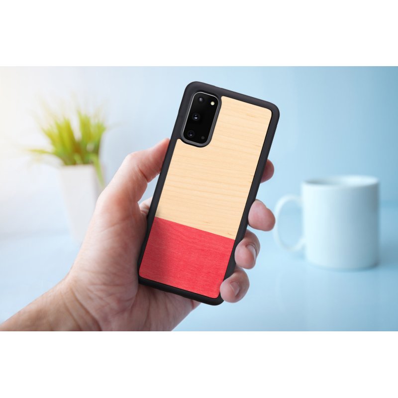 MAN&WOOD case for Galaxy S20 miss match black