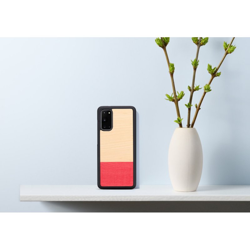 MAN&WOOD case for Galaxy S20 miss match black