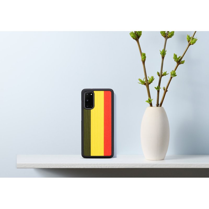 MAN&WOOD case for Galaxy S20 reggae black