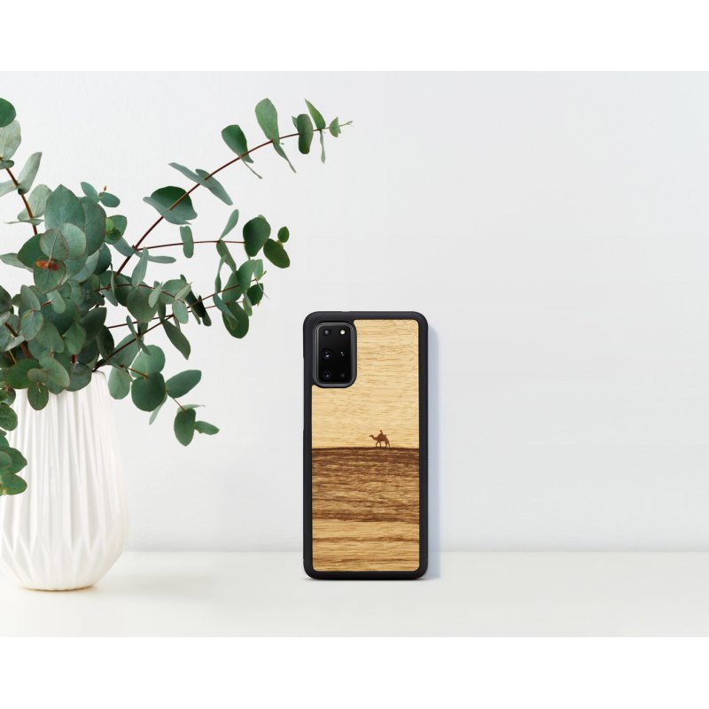 MAN&WOOD case for Galaxy S20+ terra black