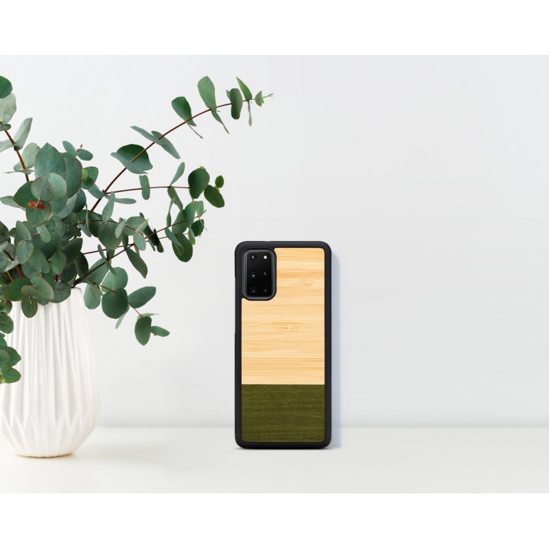 MAN&WOOD case for Galaxy S20+ bamboo forest black