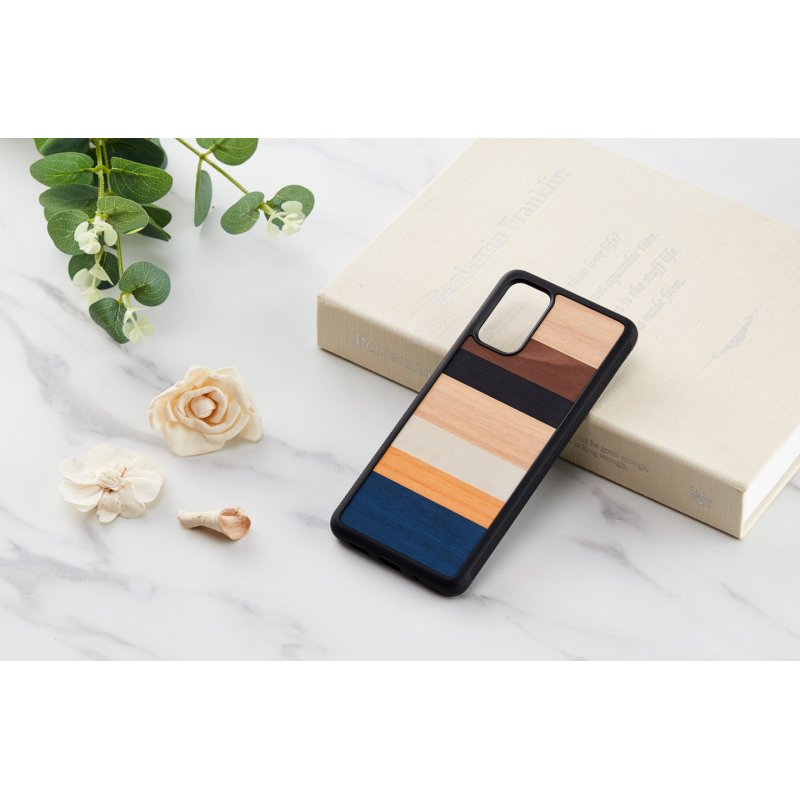 MAN&WOOD case for Galaxy S20+ province black