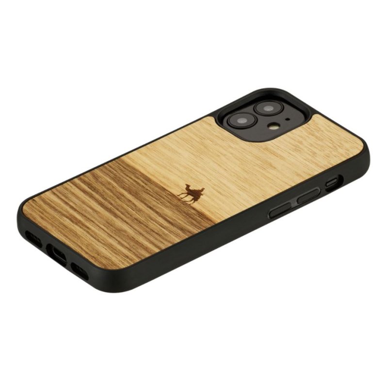 MAN&WOOD case for iPhone 12 mini terra black