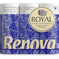 Renova Royal Toilet Paper 9 Rolls White