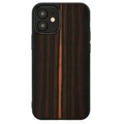 MAN&WOOD case for iPhone 12 mini ebony black