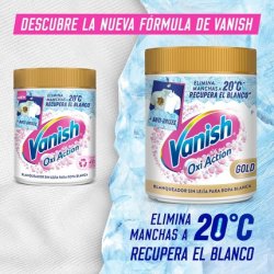 Vanish Oxi Advance Multi-Benefit Stain Remover and Bleach for White Clothes
