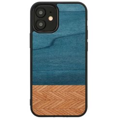 MAN&WOOD case for iPhone 12 mini denim black