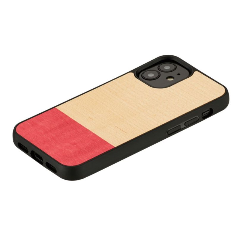MAN&WOOD case for iPhone 12 mini miss match black