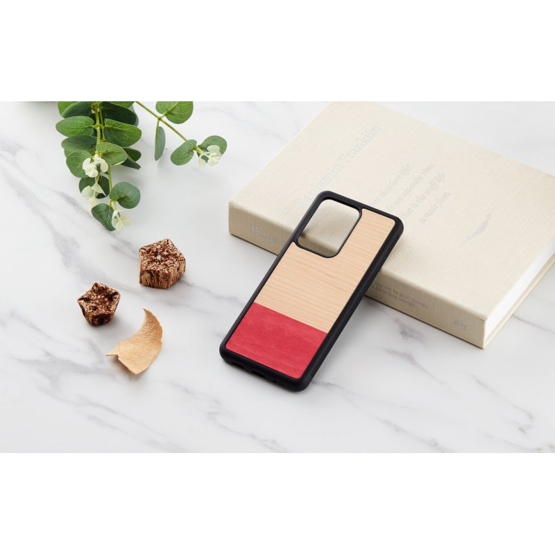 MAN&WOOD case for Galaxy S20 Ultra miss match black