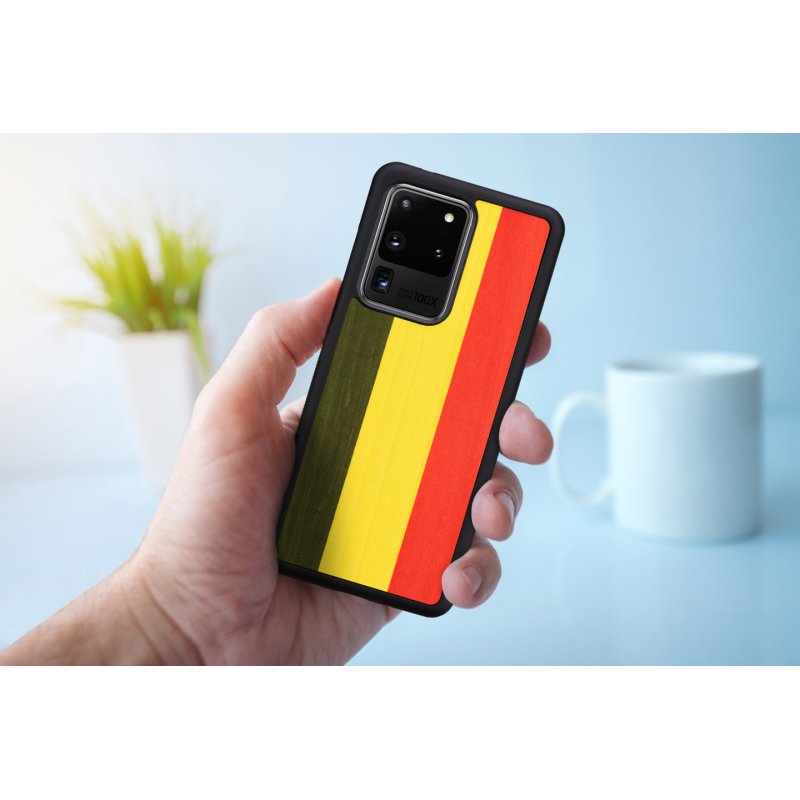 MAN&WOOD case for Galaxy S20 Ultra reggae black