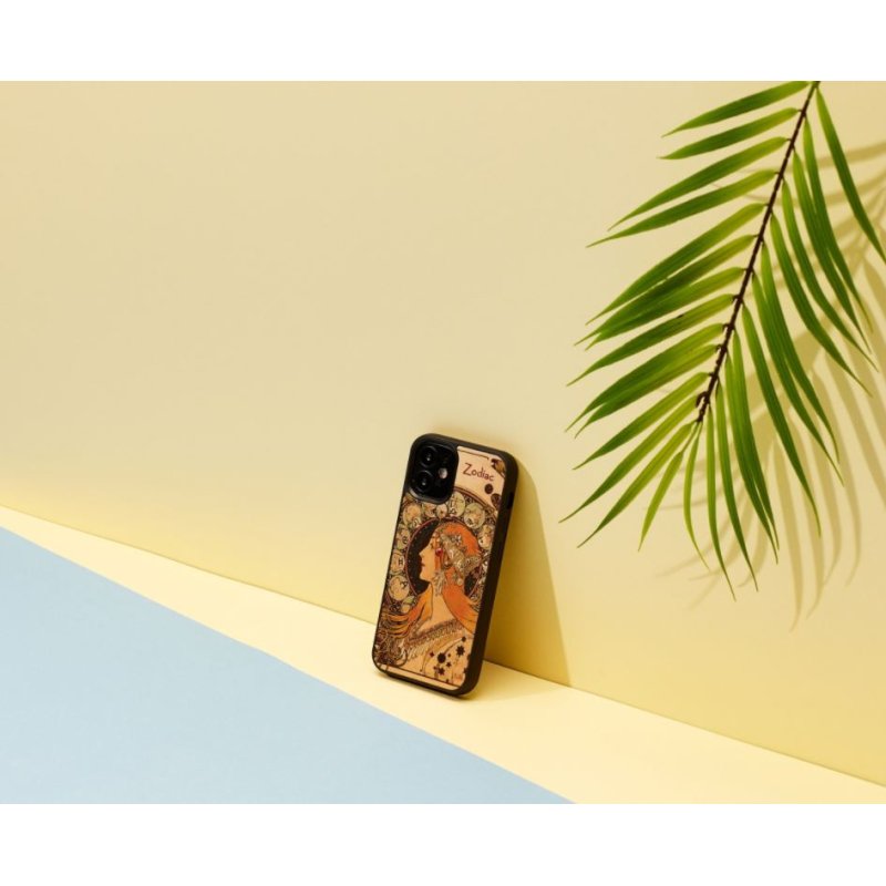 MAN&WOOD case for iPhone 12 mini zodiac black