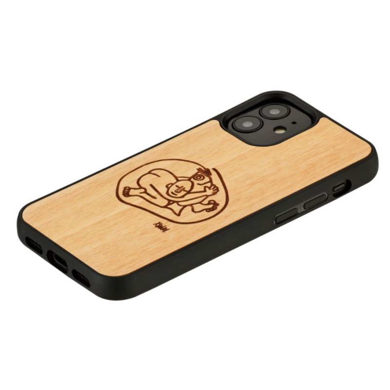 MAN&WOOD case for iPhone 12 mini child with fish