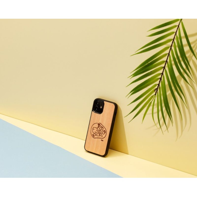 MAN&WOOD case for iPhone 12 mini child with fish