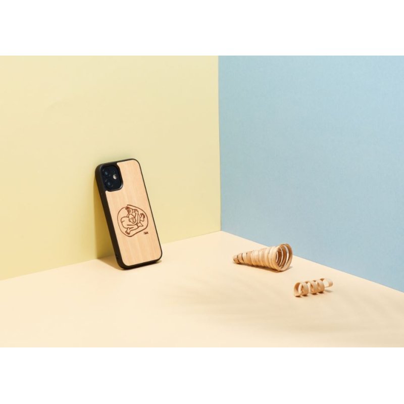 MAN&WOOD case for iPhone 12 mini child with fish