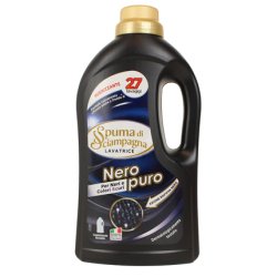 Spuma Di Sciampagna Laundry Detergent Pure Black Sanitizing 27 Washes 1215 Milliliters