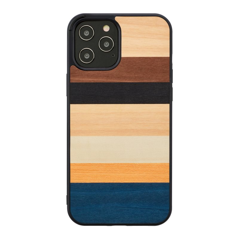 MAN&WOOD case for iPhone 12/12 Pro province black