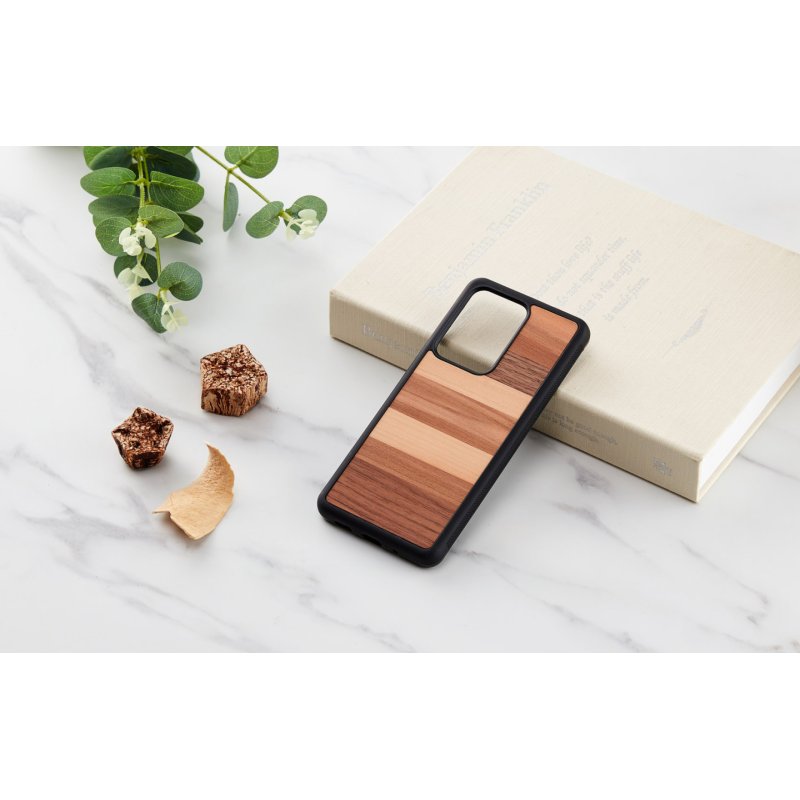 MAN&WOOD case for Galaxy S20 Ultra sabbia black