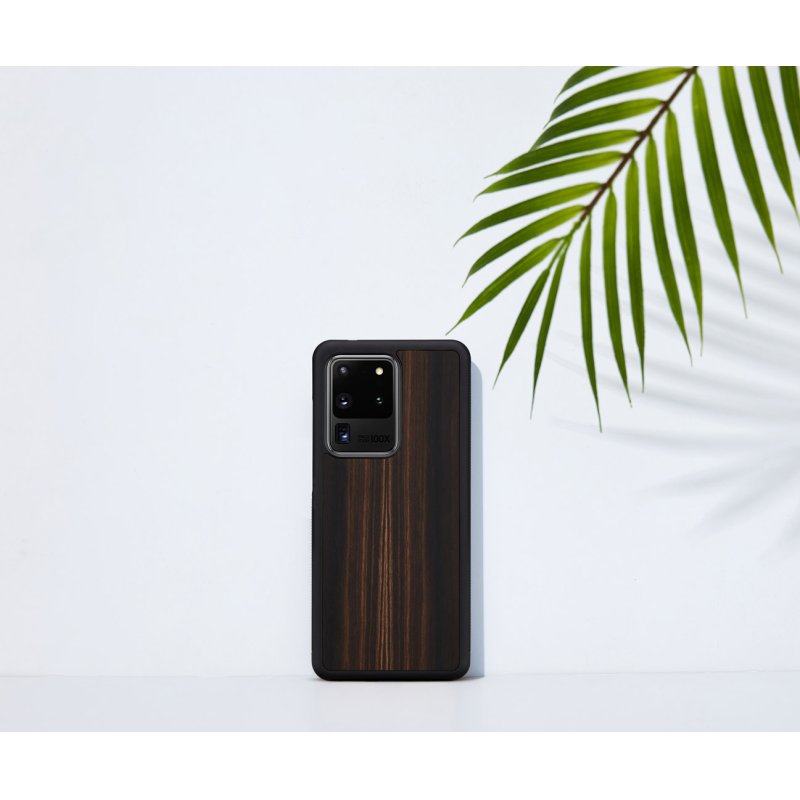 MAN&WOOD case for Galaxy S20 Ultra ebony black
