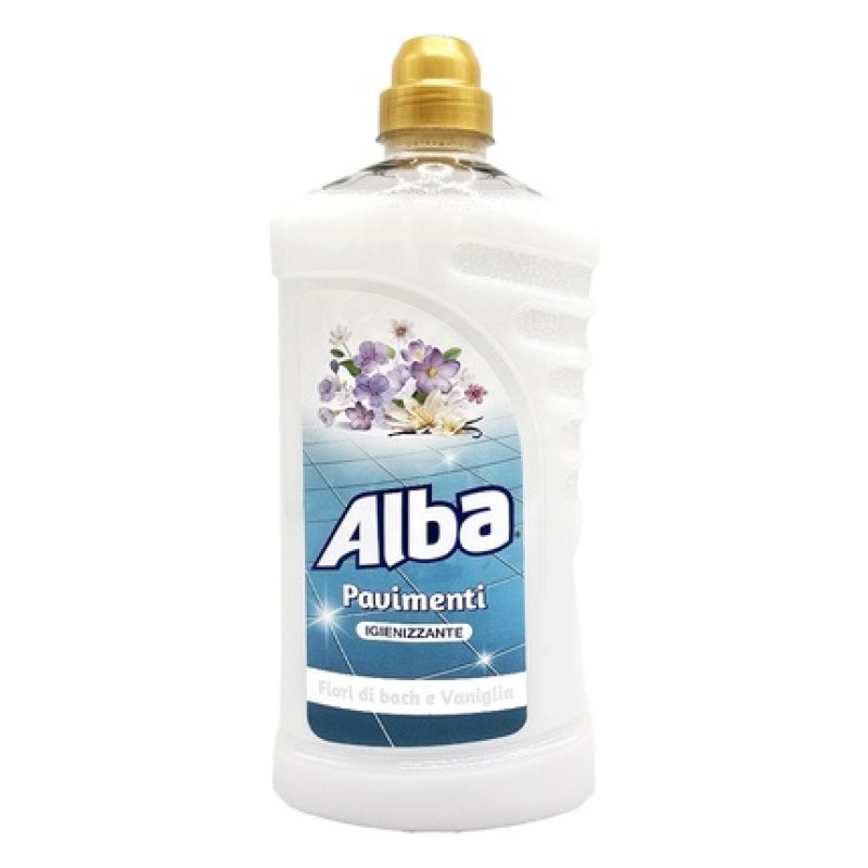Alba Floor Cleaner 1 Liter Bach Flowers And Vanilla