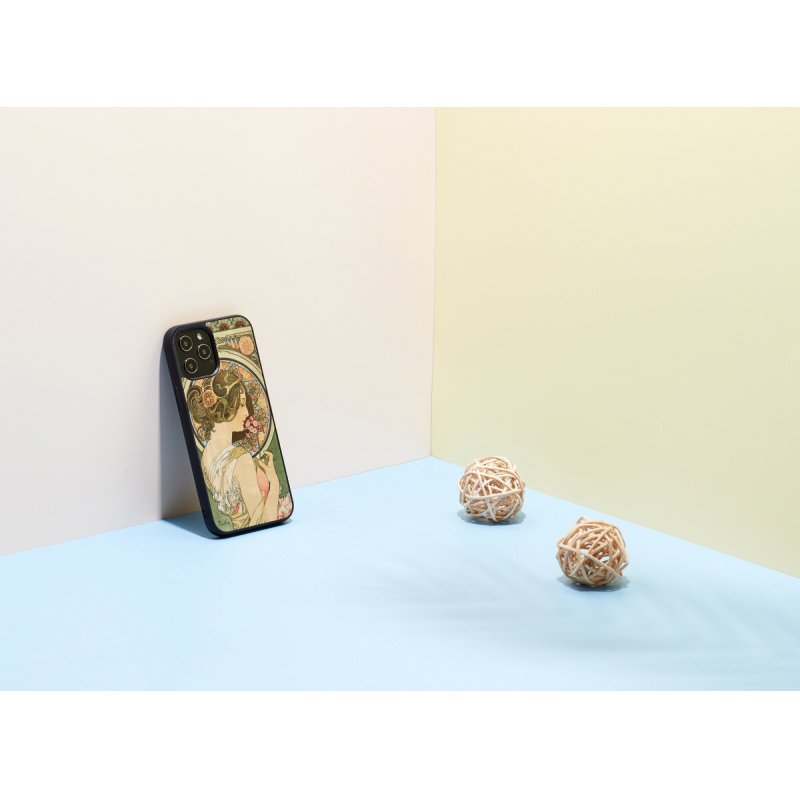 MAN&WOOD case for iPhone 12 Pro Max primrose black