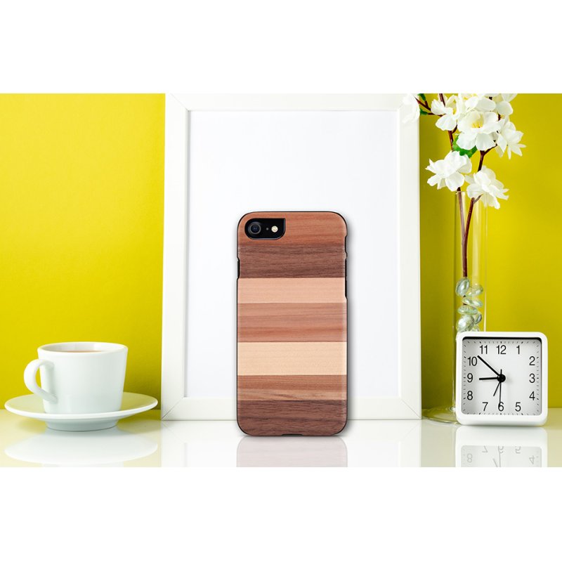 MAN&WOOD case for iPhone 7/8 sabbia black