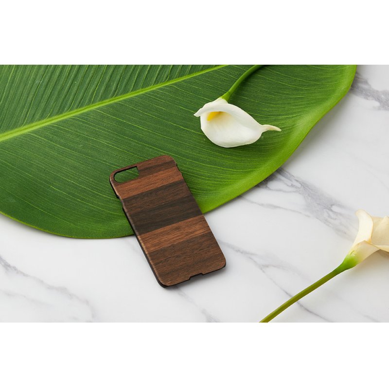 MAN&WOOD case for iPhone 7/8 fango black