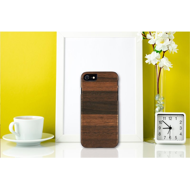MAN&WOOD case for iPhone 7/8 fango black