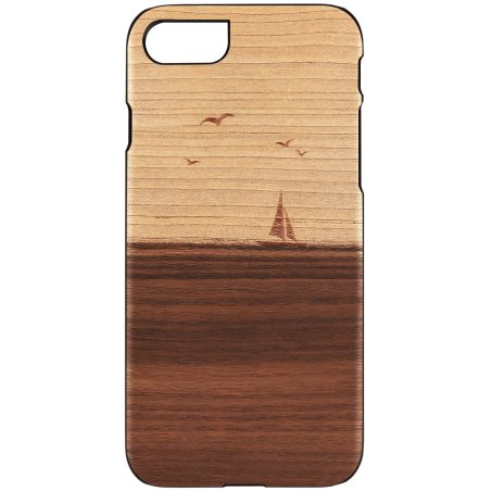 MAN&WOOD case for iPhone 7/8 mare black