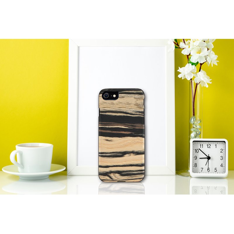 MAN&WOOD case for iPhone 7/8 white ebony black